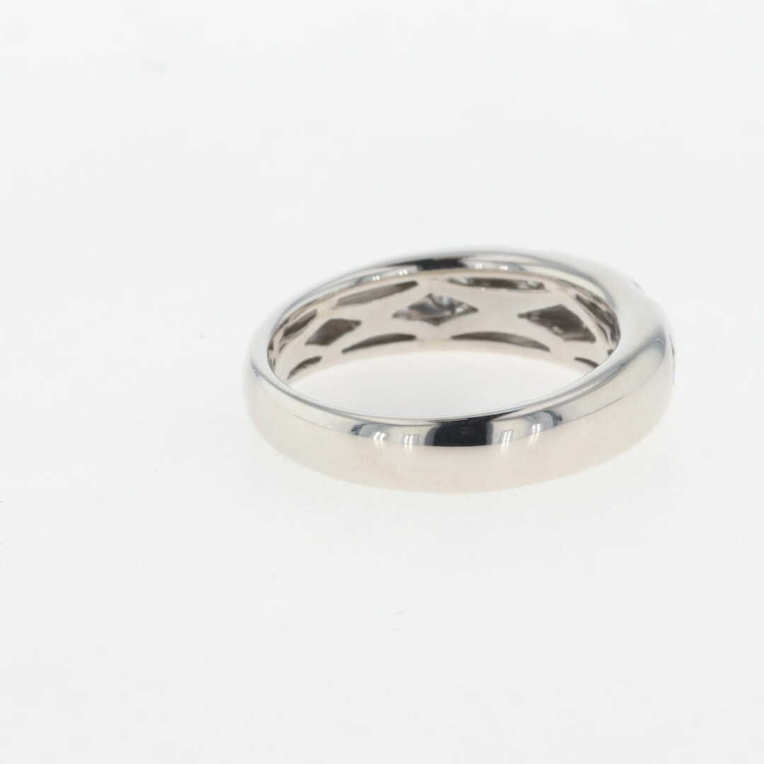 メレダイヤ デザインリング 9号 K18 【中古】 レディースのアクセサリー(リング(指輪))の商品写真