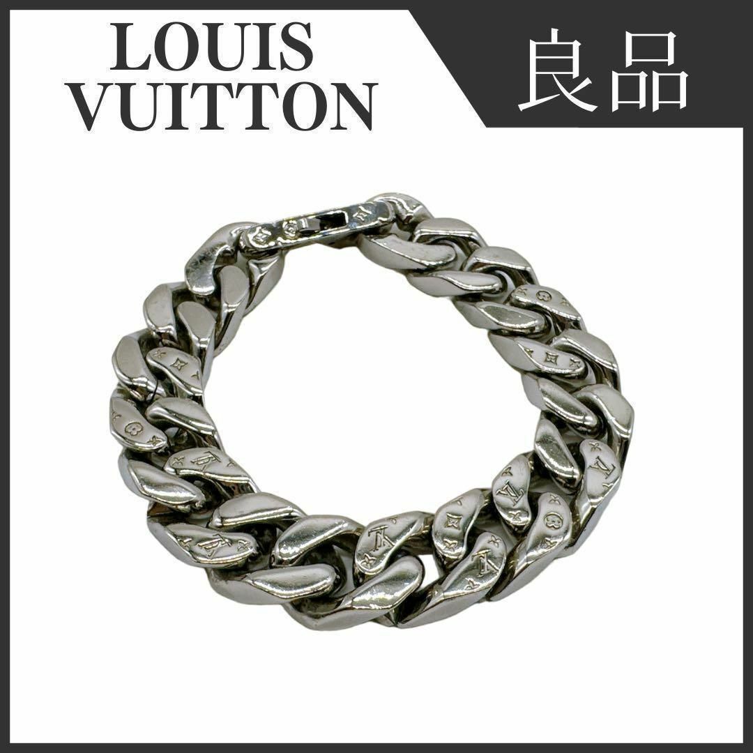 LOUIS VUITTON(ルイヴィトン)のルイヴィトン M69989 ブラスレLVチェーンリンクス ブレスレット メンズのアクセサリー(ブレスレット)の商品写真