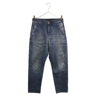 ディーゼル(DIESEL)のDIESEL ディーゼル CARROT CHINO キャロットチノ ダメージ加工 ストレッチ ストレートデニムパンツ インディゴ(デニム/ジーンズ)