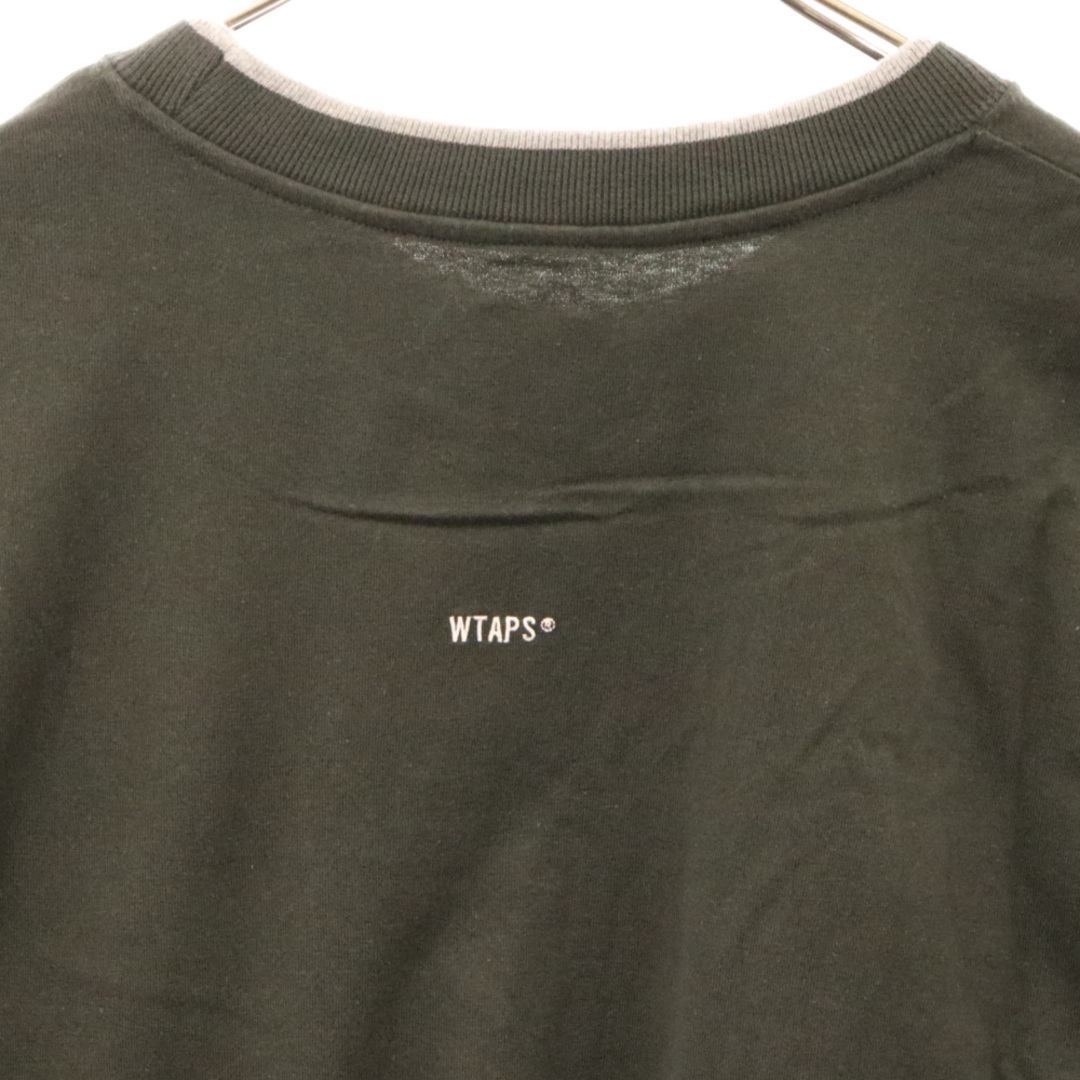 W)taps(ダブルタップス)のWTAPS ダブルタップス 22SS RING SS TEE リング クルーネック半袖Tシャツ ブラック 221ATDT-CSM19 メンズのトップス(Tシャツ/カットソー(半袖/袖なし))の商品写真