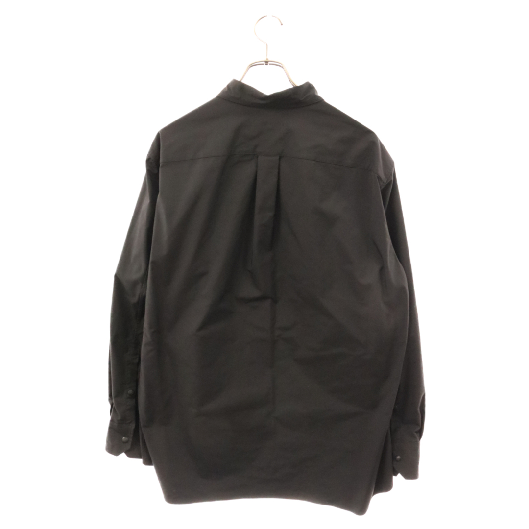 VALENTINO(ヴァレンティノ)のVALENTINO ヴァレンチノ 22AW DREAMAS V LOGO SHIRT ロゴプリント オーバーサイズ 長袖シャツ ブラック P56101303 メンズのトップス(シャツ)の商品写真