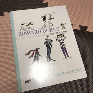 「EDWARD GOREY STICKER BOOK」 エドワード・ゴーリー(アート/エンタメ)