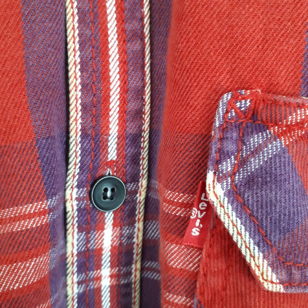 Levi's(リーバイス)の古着 Levi's RED TAB ヴィンテージ チェックシャツ 厚地 メンズのトップス(シャツ)の商品写真