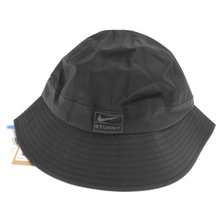 ステューシー(STUSSY)のSTUSSY ステューシー 22AW×NIKE NRG Buket Hat ナイキ ナイロンバケットハット ブラック 22FDQ7817(ハット)