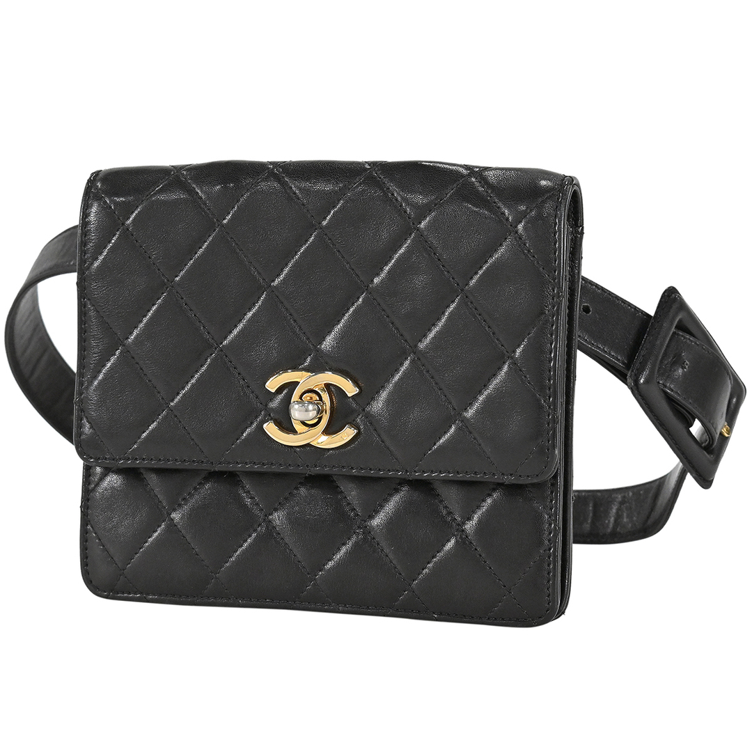 CHANEL(シャネル)のシャネル ココマーク ウエストバッグ レディース 【中古】 レディースのバッグ(ボディバッグ/ウエストポーチ)の商品写真