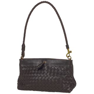 ボッテガヴェネタ(Bottega Veneta)のボッテガヴェネタ イントレチャート ショルダーバッグ レディース 【中古】(ショルダーバッグ)