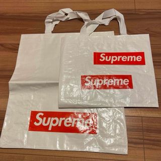 シュプリーム(Supreme)のsupreme ショッパー 中と小 2枚セット(ショップ袋)