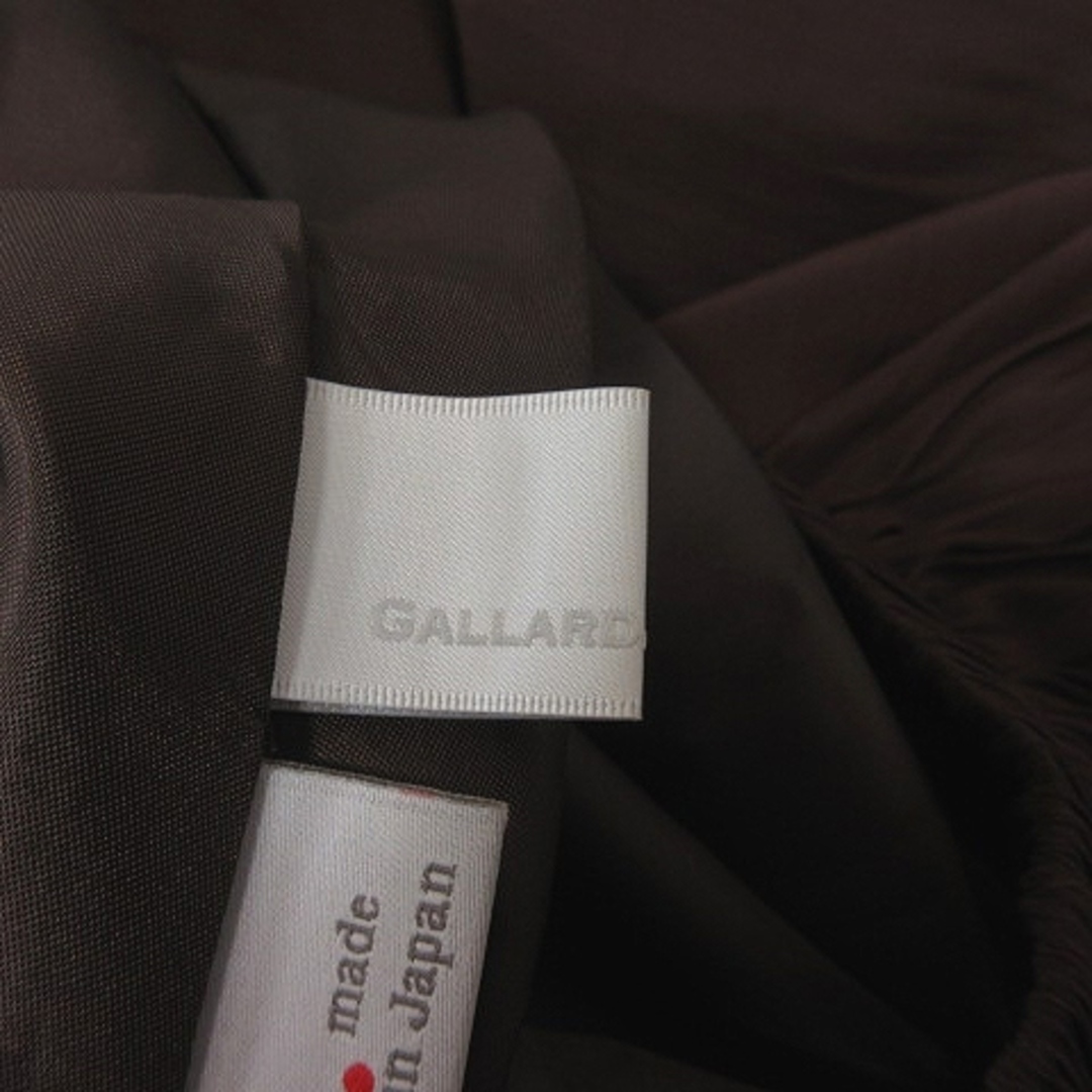 GALLARDA GALANTE(ガリャルダガランテ)のガリャルダガランテ フレアスカート ギャザー ロング 0 茶 ブラウン /YI レディースのスカート(ロングスカート)の商品写真