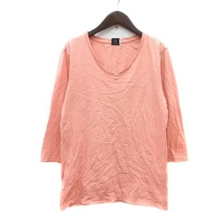 ビューティアンドユースユナイテッドアローズ(BEAUTY&YOUTH UNITED ARROWS)のユナイテッドアローズ ビューティー&ユース カットソー Tシャツ 七分袖 ピンク(その他)