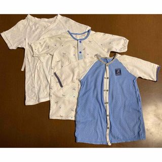 【まとめ売り】ベビー服☆肌着3枚セット(肌着/下着)