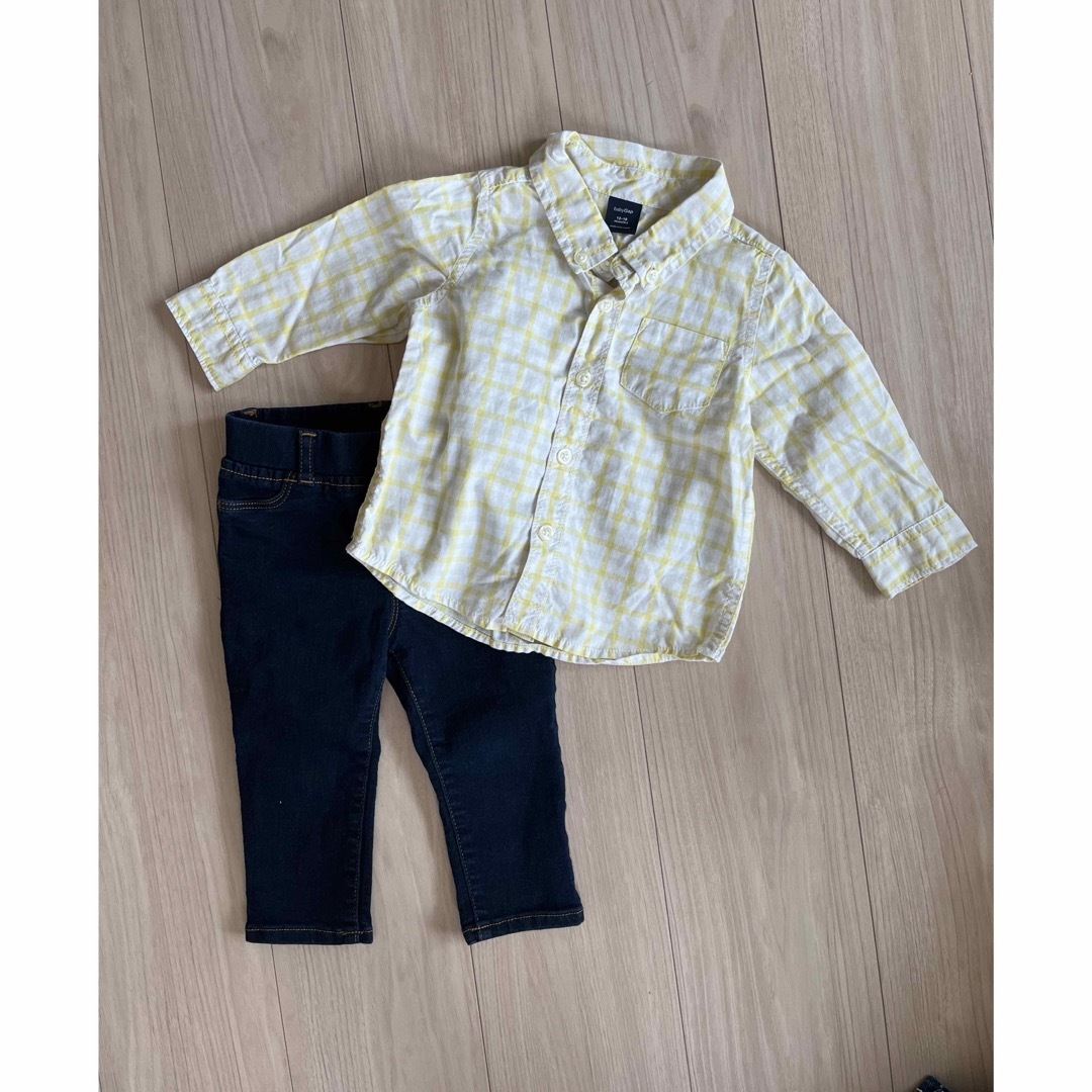 babyGAP(ベビーギャップ)の春コーデセット　Gap キッズ/ベビー/マタニティのベビー服(~85cm)(パンツ)の商品写真