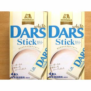 モリナガセイカ(森永製菓)の2箱【森永製菓】白いダース スティック (18g*4本入) DARS(その他)