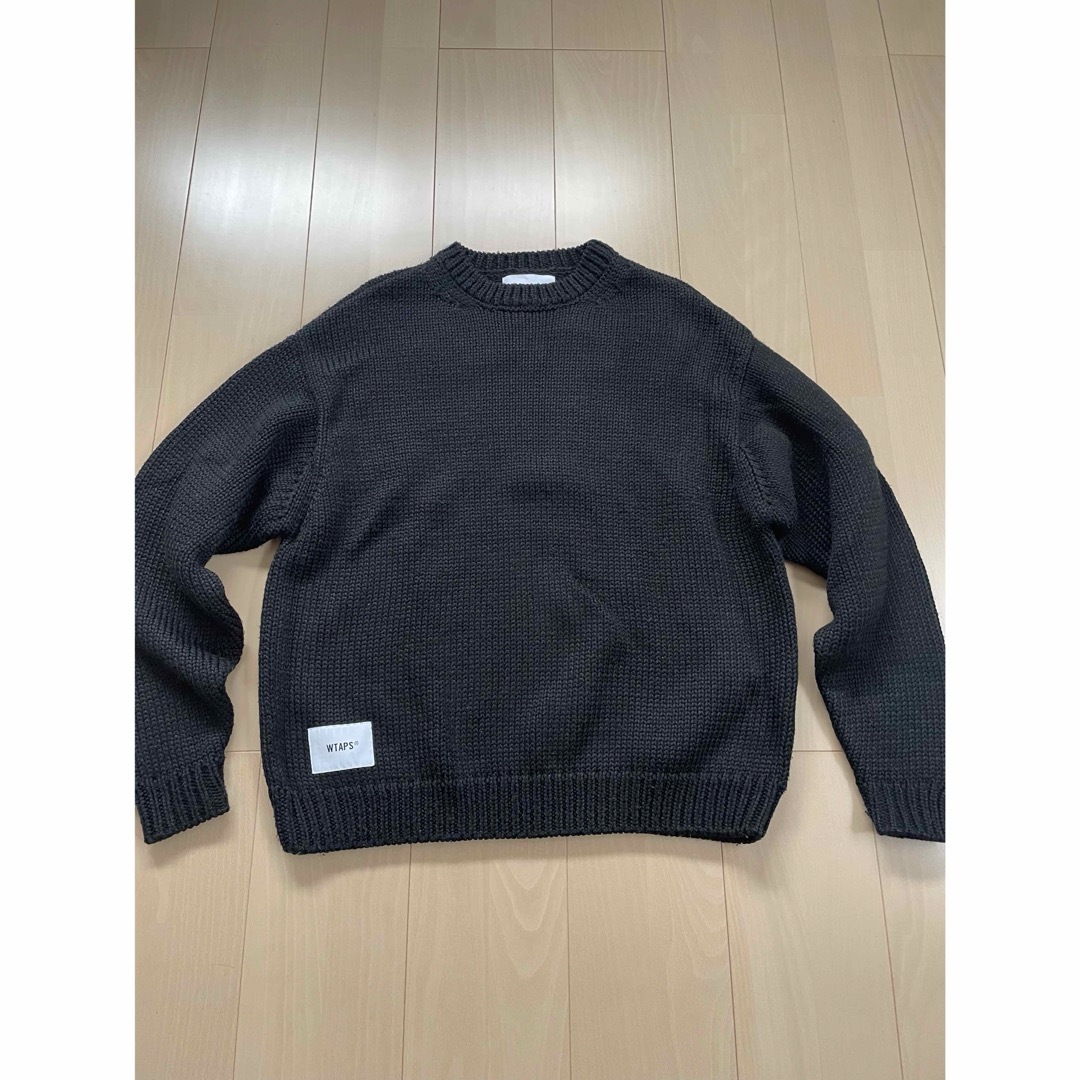 W)taps(ダブルタップス)の【早い者勝ち】23AW WTAPS CREW NECK 01 Sサイズ メンズのトップス(ニット/セーター)の商品写真