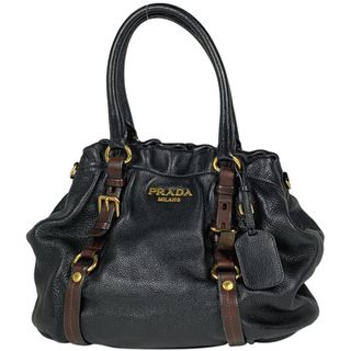 プラダ(PRADA)のプラダ ロゴ ハンドバッグ レディース 【中古】(ハンドバッグ)