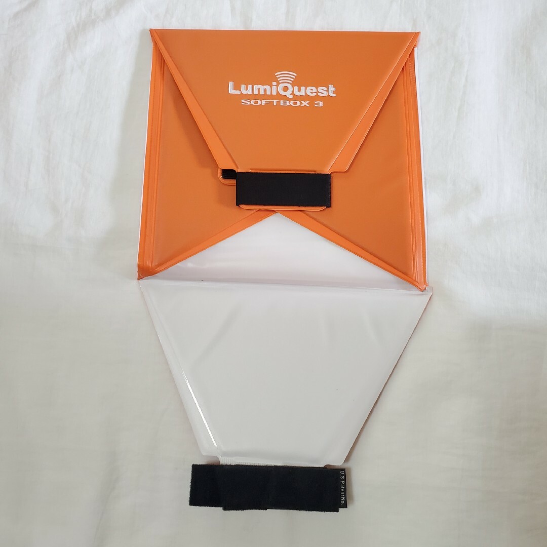 LumiQuest SoftBox ソフトボックス 3 ストラップ付き オレンジ スマホ/家電/カメラのカメラ(その他)の商品写真
