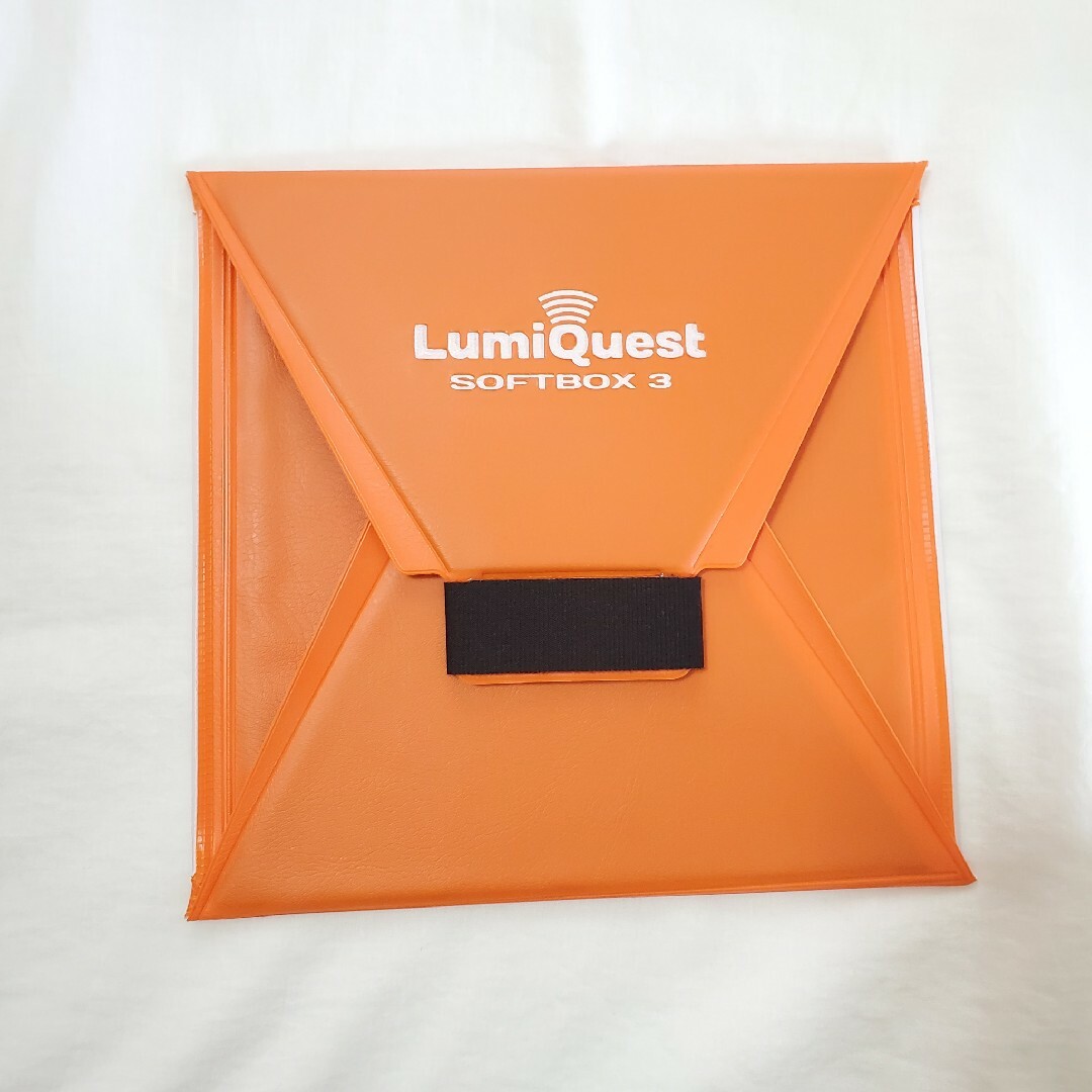 LumiQuest SoftBox ソフトボックス 3 ストラップ付き オレンジ スマホ/家電/カメラのカメラ(その他)の商品写真