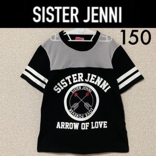 ジェニィ(JENNI)の１回着☆SISTER JENNIカレッジプリントＴシャツ150ラブトキシック(Tシャツ/カットソー)