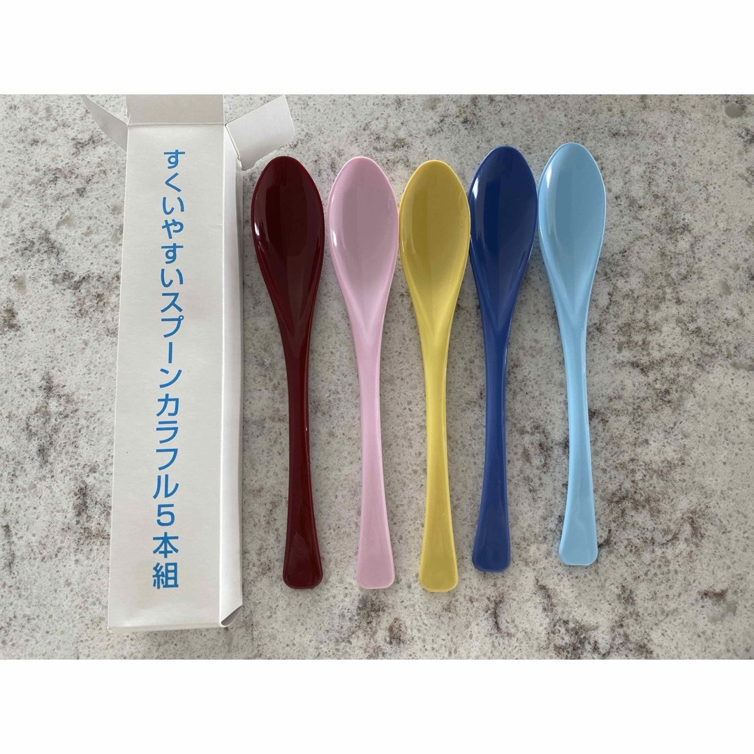 すくいやすいスプーン　谷口漆器　新品未使用 キッズ/ベビー/マタニティの授乳/お食事用品(スプーン/フォーク)の商品写真