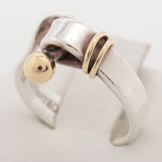 ティファニー(Tiffany & Co.)のティファニー コンビフック＆アイ 925  ゴールド×シルバー レディース(リング(指輪))