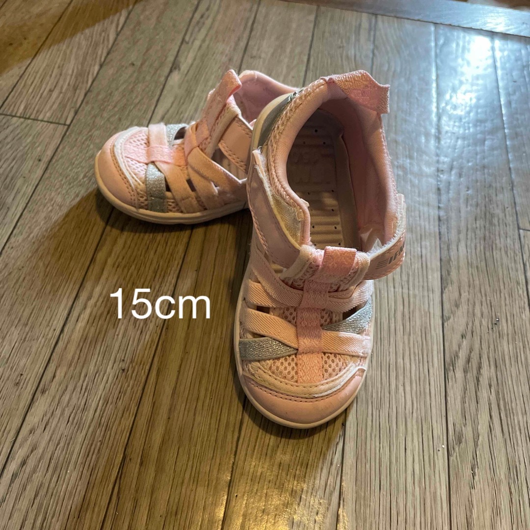 女の子　靴　3足 キッズ/ベビー/マタニティのキッズ靴/シューズ(15cm~)(スニーカー)の商品写真