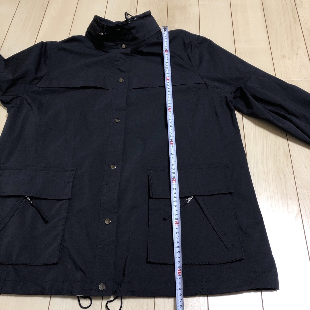 ワールド　LINEAR  黒　ブルゾン　オーバーサイズ レディースのジャケット/アウター(ブルゾン)の商品写真
