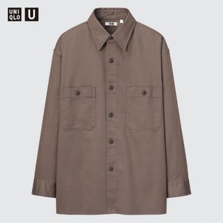 ユニクロ(UNIQLO)のUNIQLO U OVER SIZE WORK SHIRTS(シャツ)