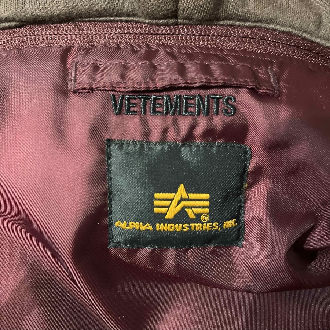 VETEMENTS(ヴェトモン)のvetements alpha MA-1 メンズのジャケット/アウター(その他)の商品写真