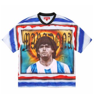 シュプリーム(Supreme)のSupreme Maradona Soccer Jersey シュプリーム (Tシャツ/カットソー(半袖/袖なし))