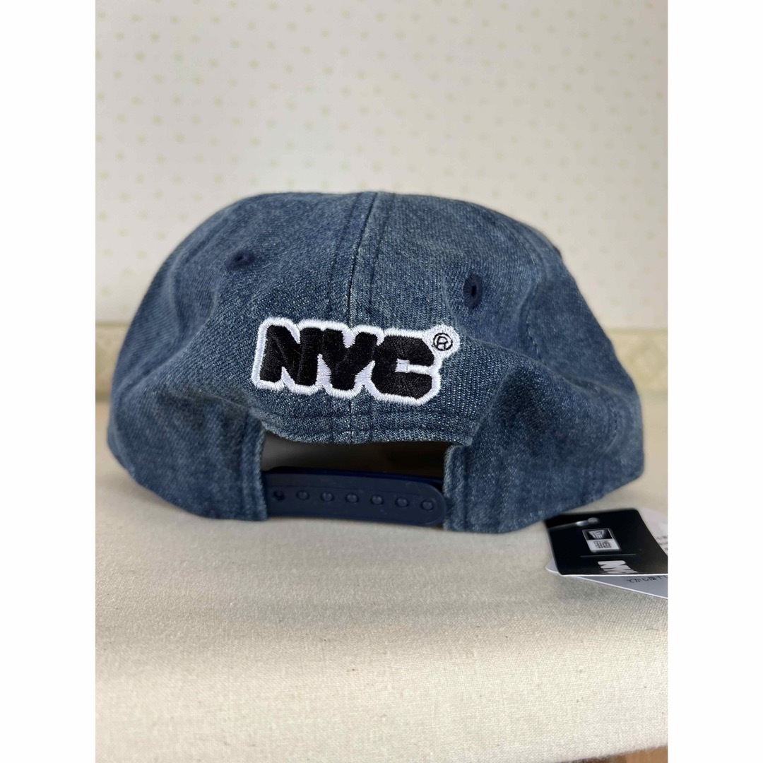 NEW ERA(ニューエラー)のニューエラ キャップ デニム ワッペン 新品未使用タグ付き メンズの帽子(キャップ)の商品写真