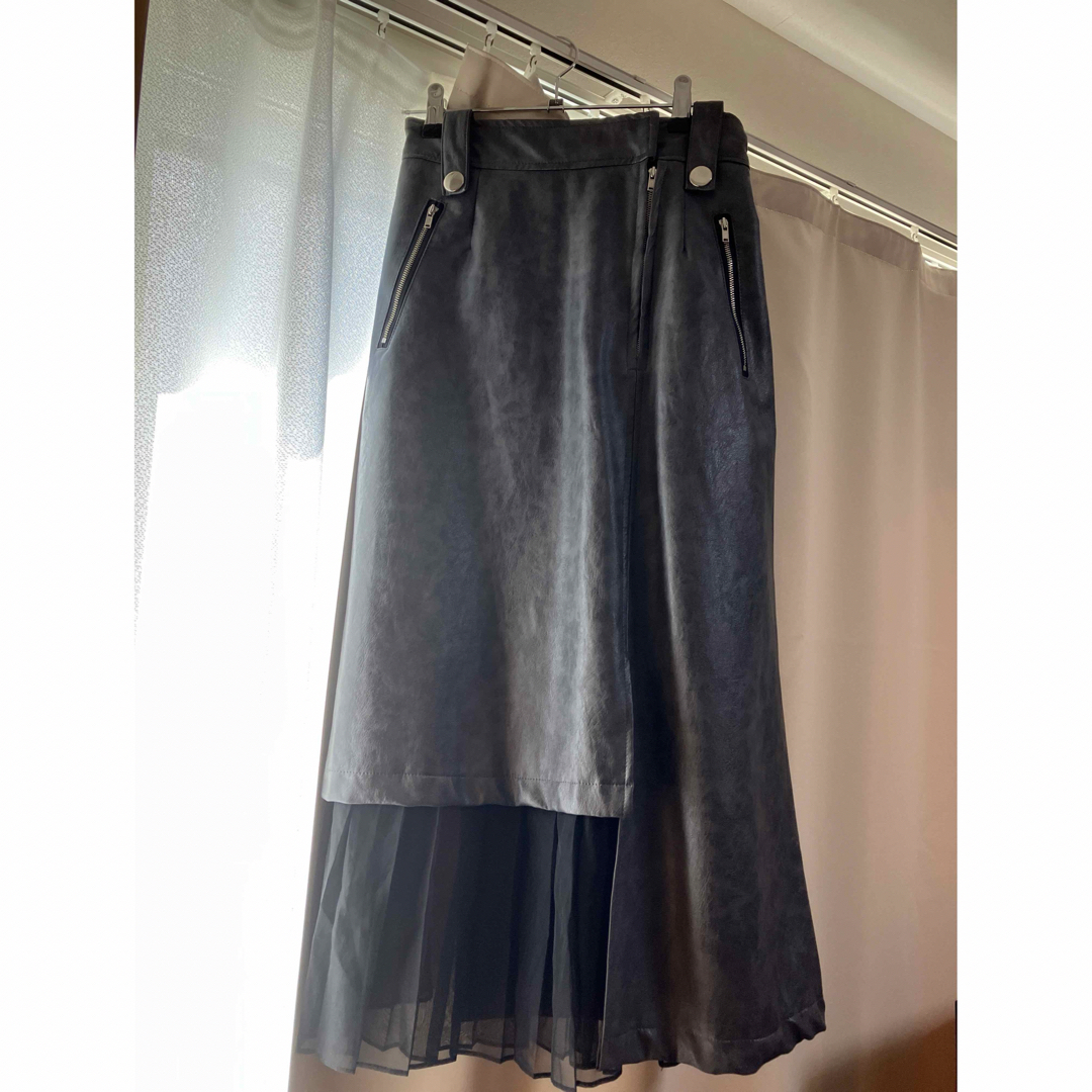 whipstaff SYNTHETIC LEATHER SKIRT レディースのスカート(ロングスカート)の商品写真