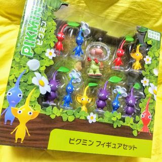 ニンテンドウ(任天堂)のピクミンフィギュア11体セット【新品】(ゲームキャラクター)