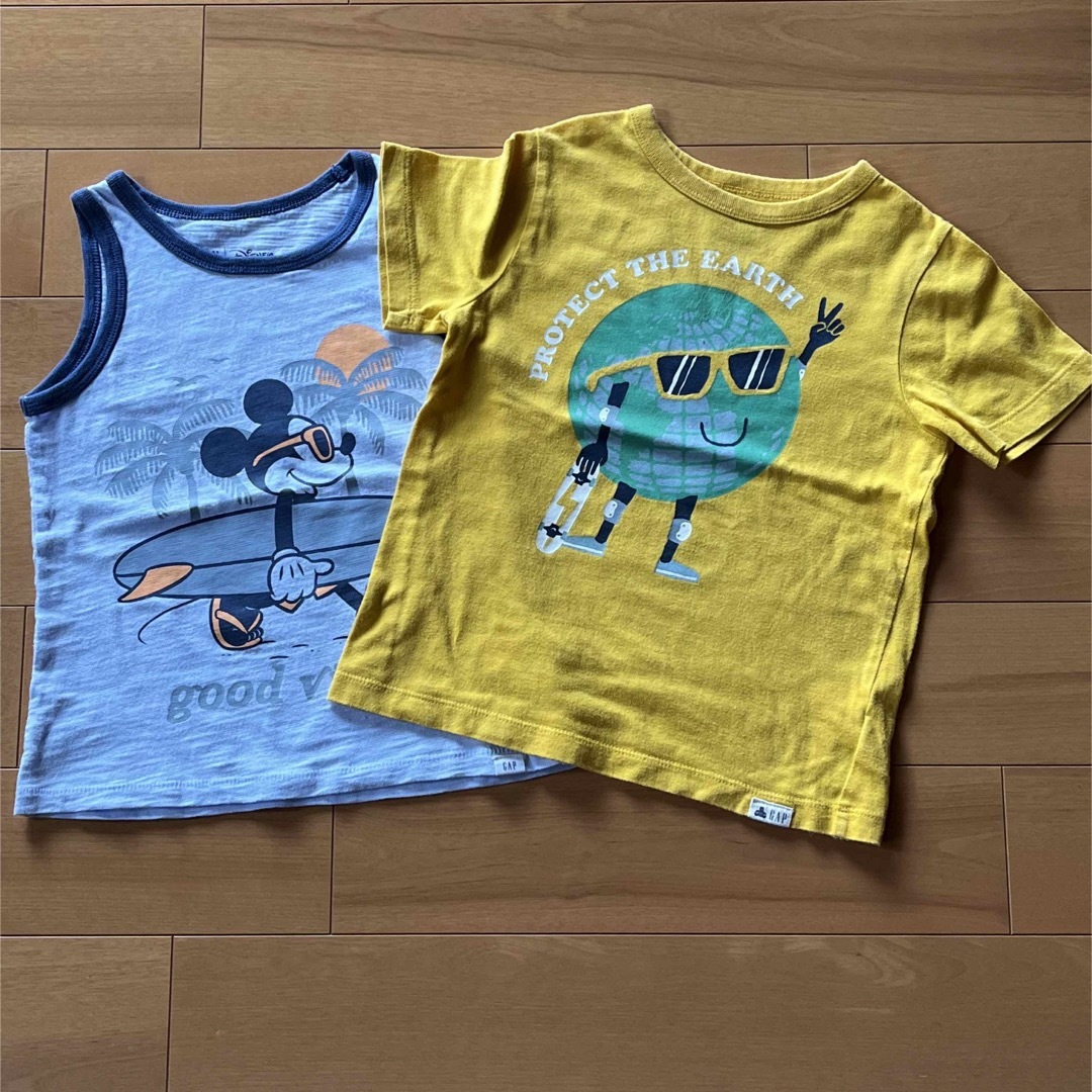 babyGAP(ベビーギャップ)のサイズ5years:半袖Tシャツ・タンクトップセット キッズ/ベビー/マタニティのキッズ服男の子用(90cm~)(Tシャツ/カットソー)の商品写真