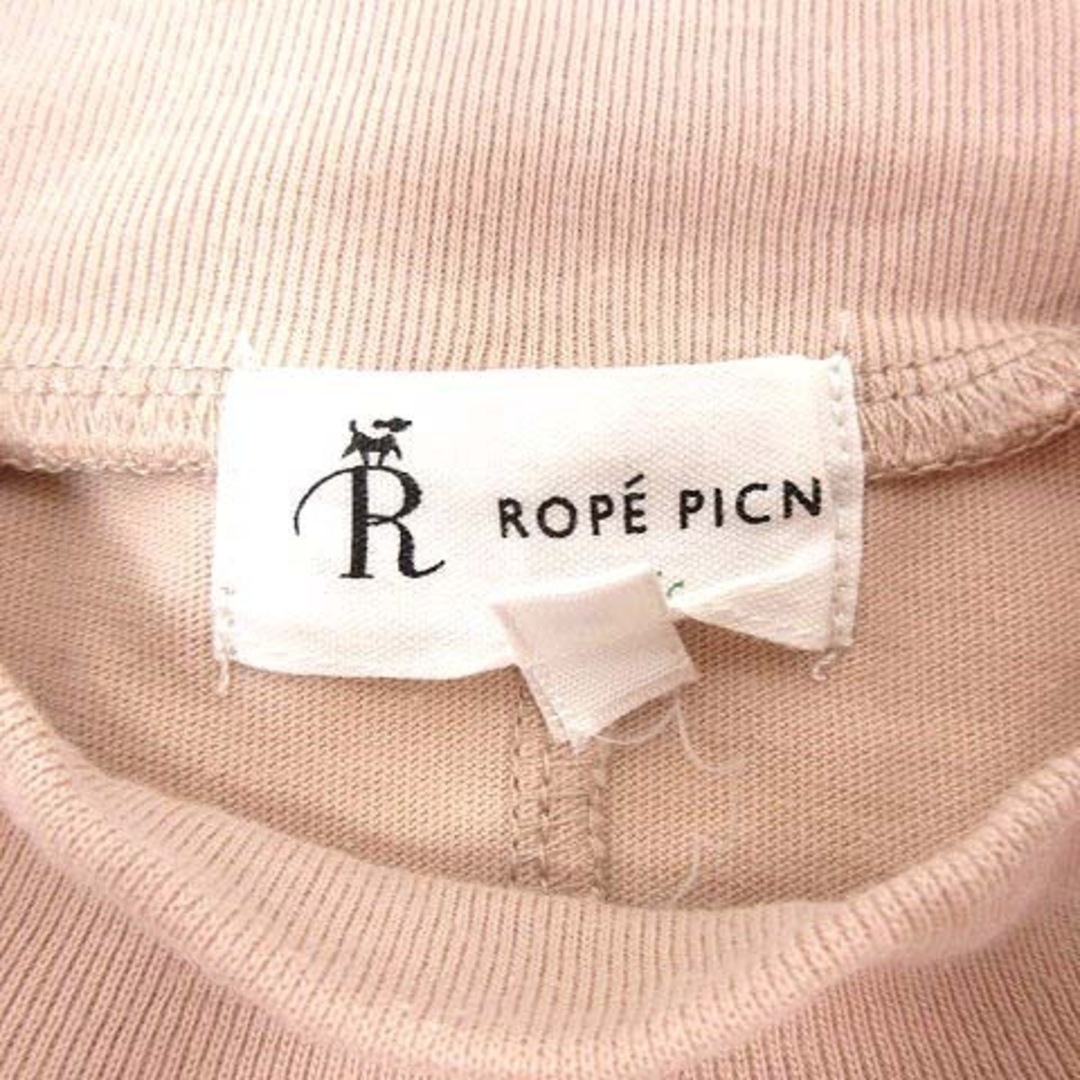 Rope' Picnic(ロペピクニック)のロペピクニック Tシャツ カットソー フレンチスリーブ 38 ライトベージュ レディースのトップス(その他)の商品写真