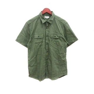 ザショップティーケー(THE SHOP TK)のTHE SHOP TK カジュアルシャツ 半袖 XL 緑 グリーン /YK(シャツ)