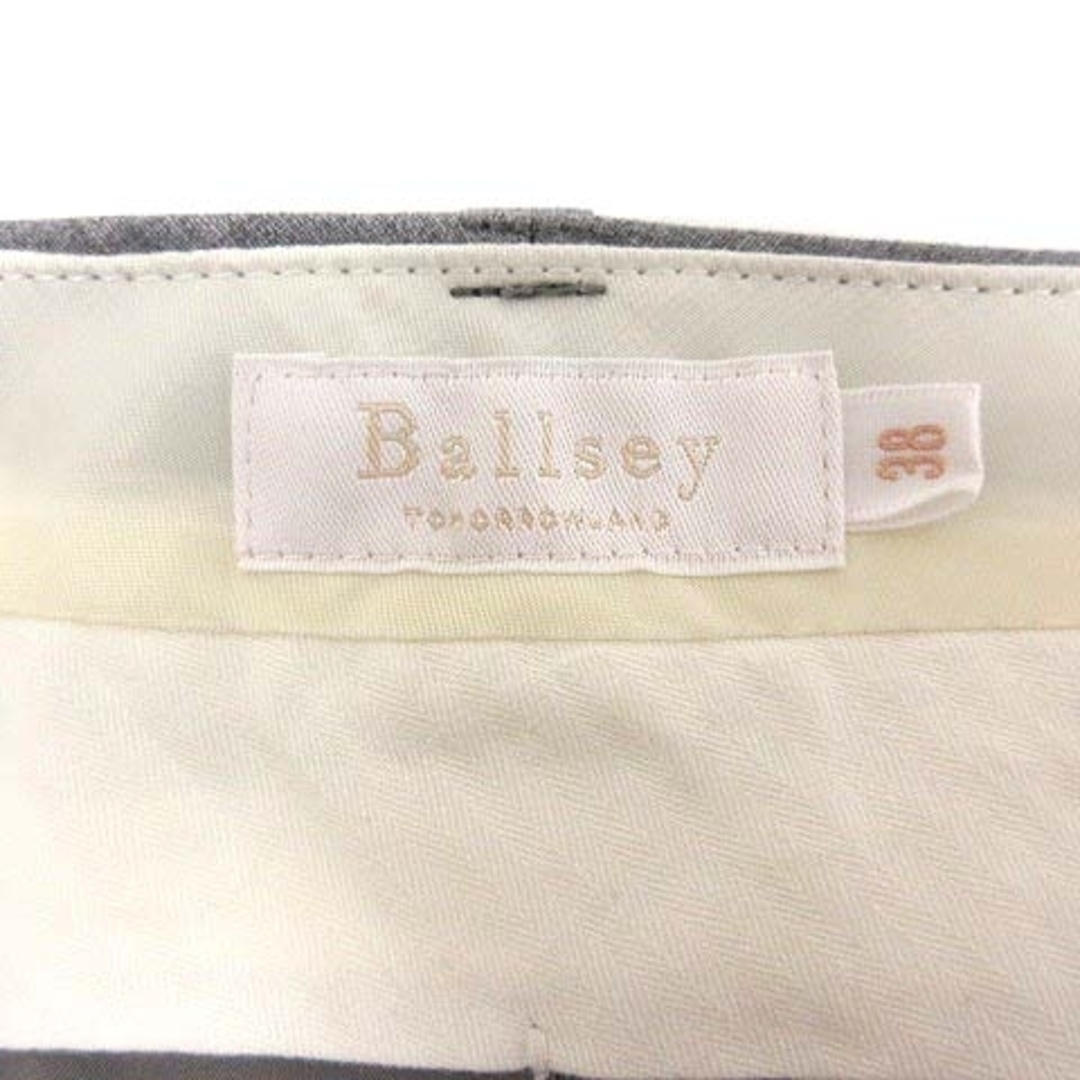 Ballsey(ボールジィ)のボールジー BALLSEY トゥモローランド スラックスパンツ 38 グレー レディースのパンツ(その他)の商品写真