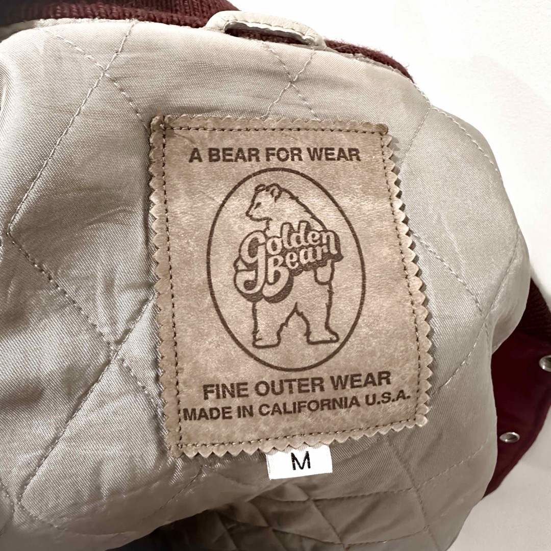 Golden Bear(ゴールデンベア)の80's golden bear award jacket メンズのジャケット/アウター(スタジャン)の商品写真