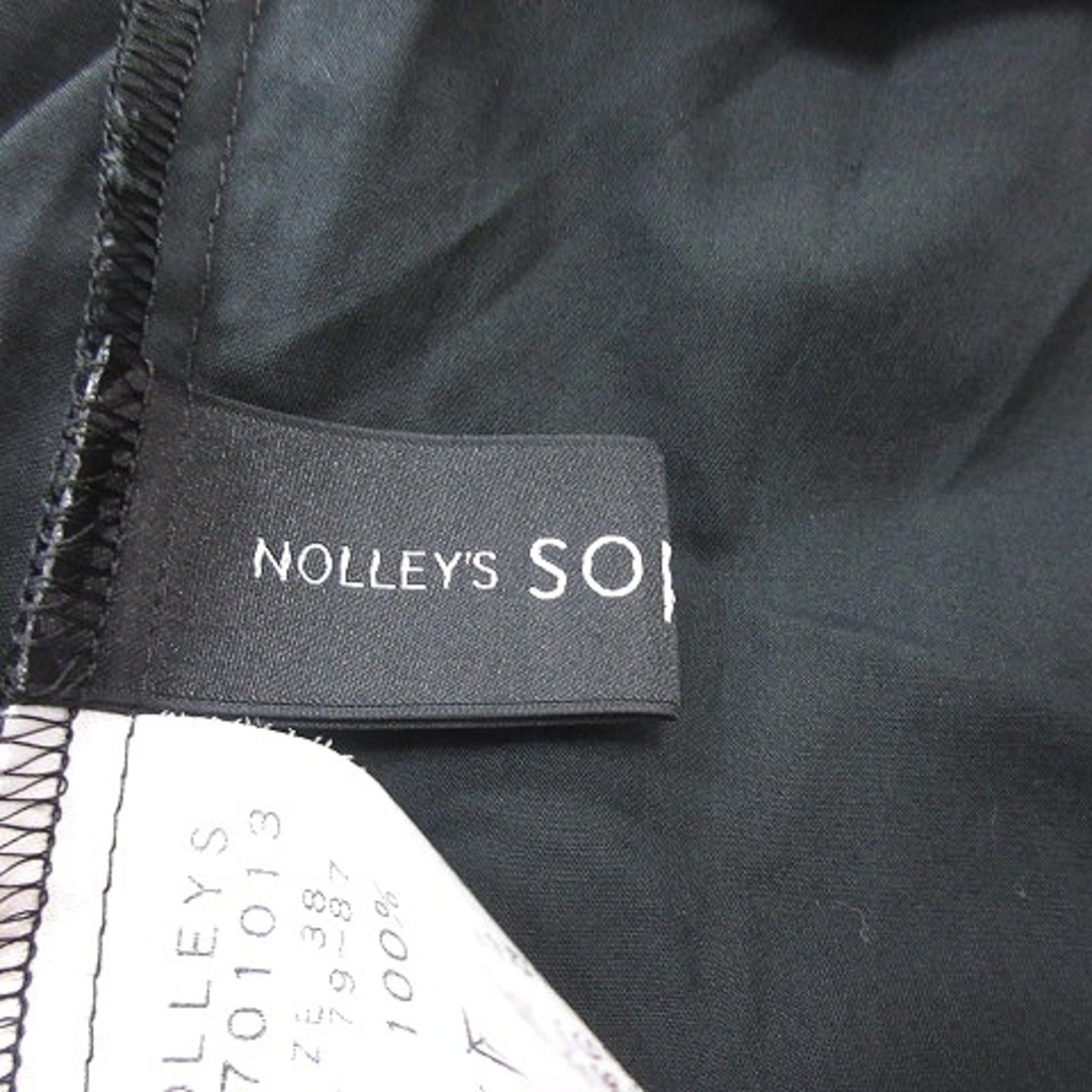 NOLLEY'S(ノーリーズ)のノーリーズ シャツ ブラウス プルオーバー 七分袖 38 黒 ブラック /YI レディースのトップス(その他)の商品写真