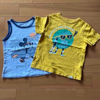 サイズ4years:半袖Tシャツ・タンクトップセット