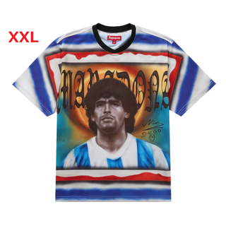 シュプリーム(Supreme)のSupreme Maradona Soccer Jersey XXL(Tシャツ/カットソー(半袖/袖なし))