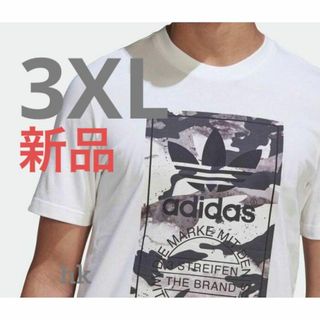 アディダス(adidas)の新品　アディダスオリジナルス　 グラフィック カモ柄　Tシャツ 　3XL(Tシャツ/カットソー(半袖/袖なし))