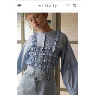 willfully frill bustier layered like SH (シャツ/ブラウス(長袖/七分))