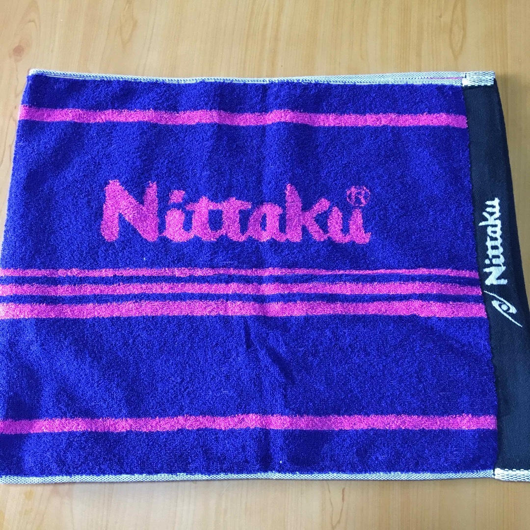 Nittaku(ニッタク)のニッタクフェイスタオル　値下げ スポーツ/アウトドアのスポーツ/アウトドア その他(卓球)の商品写真