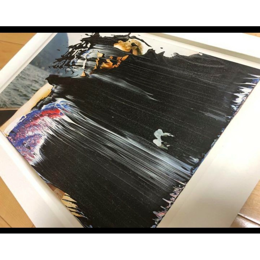 希少　ゲルハルト・リヒター　公式ポスター　X MAGAZINE 2013年初版 エンタメ/ホビーのコレクション(印刷物)の商品写真