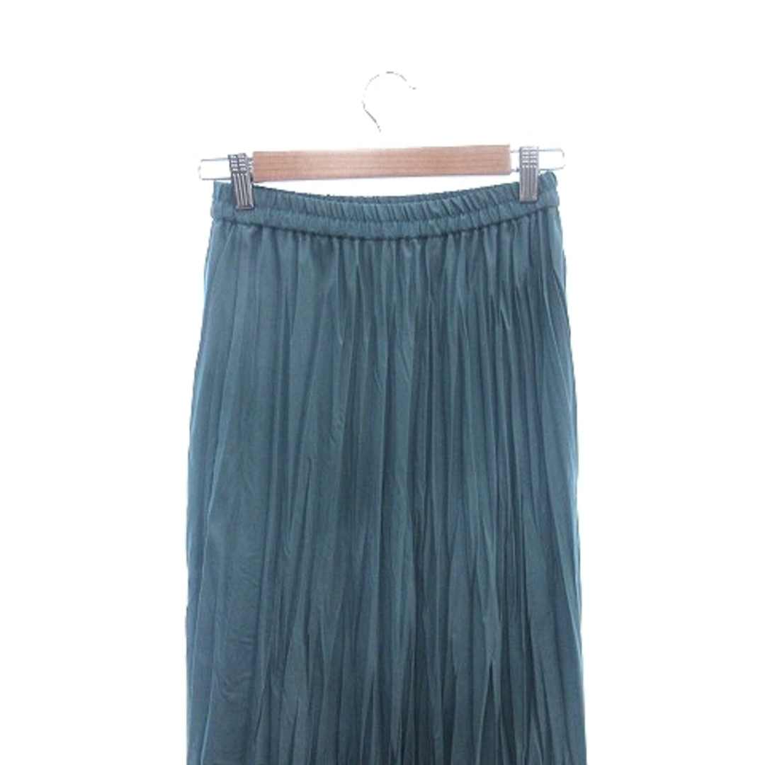 LOWRYS FARM(ローリーズファーム)のローリーズファーム ギャザースカート マキシ ロング F 緑 グリーン /AU レディースのスカート(ロングスカート)の商品写真