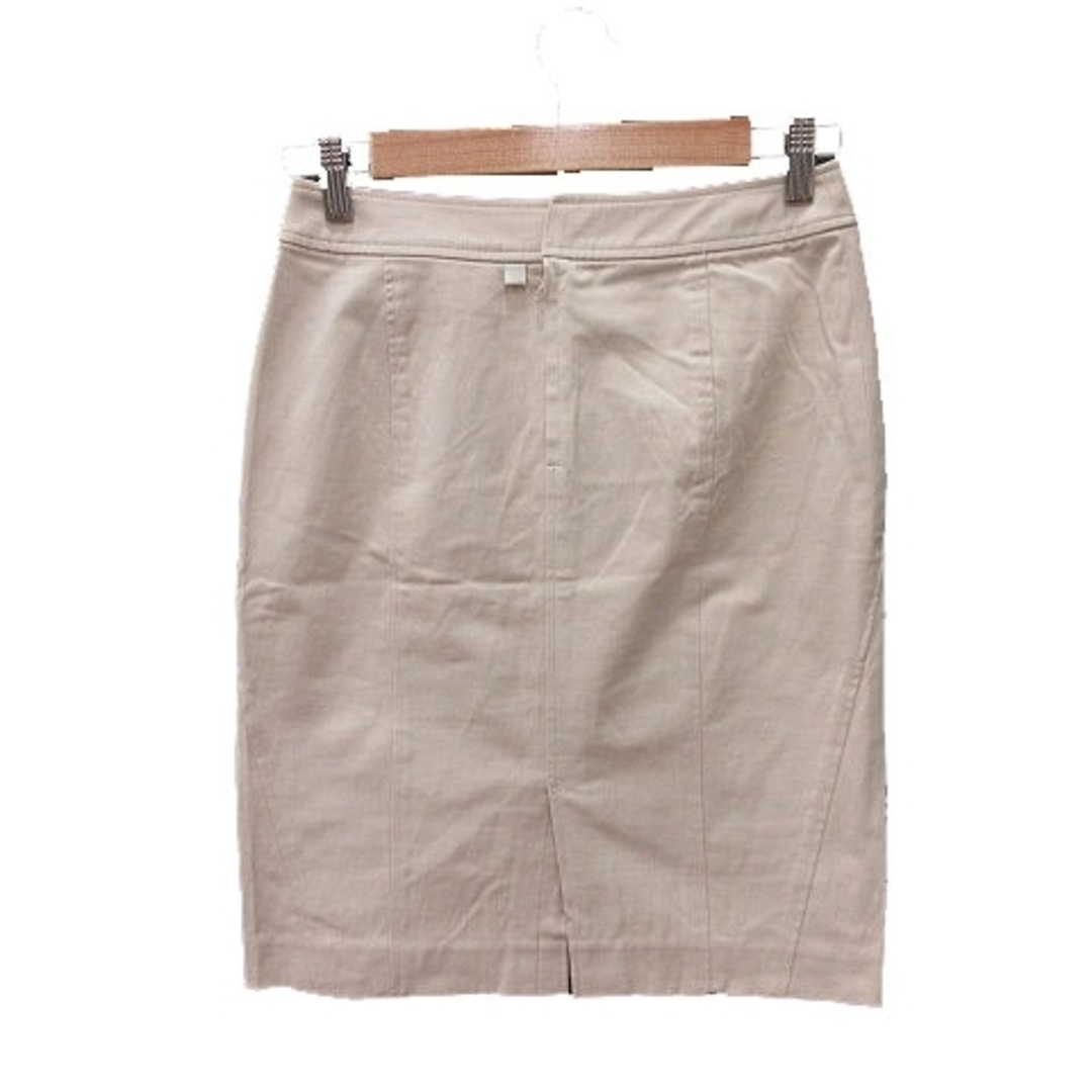 MICHEL KLEIN(ミッシェルクラン)のミッシェルクラン タイトスカート ひざ丈 38 ライトベージュ レディースのスカート(ひざ丈スカート)の商品写真