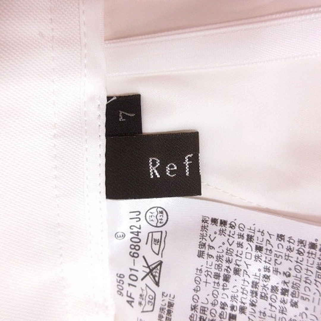 ReFLEcT(リフレクト)のリフレクト Reflect テーパードパンツ スラックス 7 白 ホワイト レディースのパンツ(その他)の商品写真
