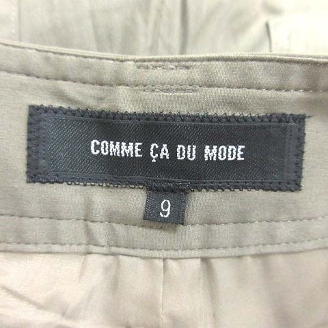 COMME CA DU MODE(コムサデモード)のコムサデモード クロップドパンツ ストレッチ 9 緑 カーキ ■MO レディースのパンツ(その他)の商品写真