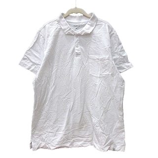 アザー(other)のエルケクス ELKEX ポロシャツ 半袖 XXL 白 ホワイト /MN(ポロシャツ)