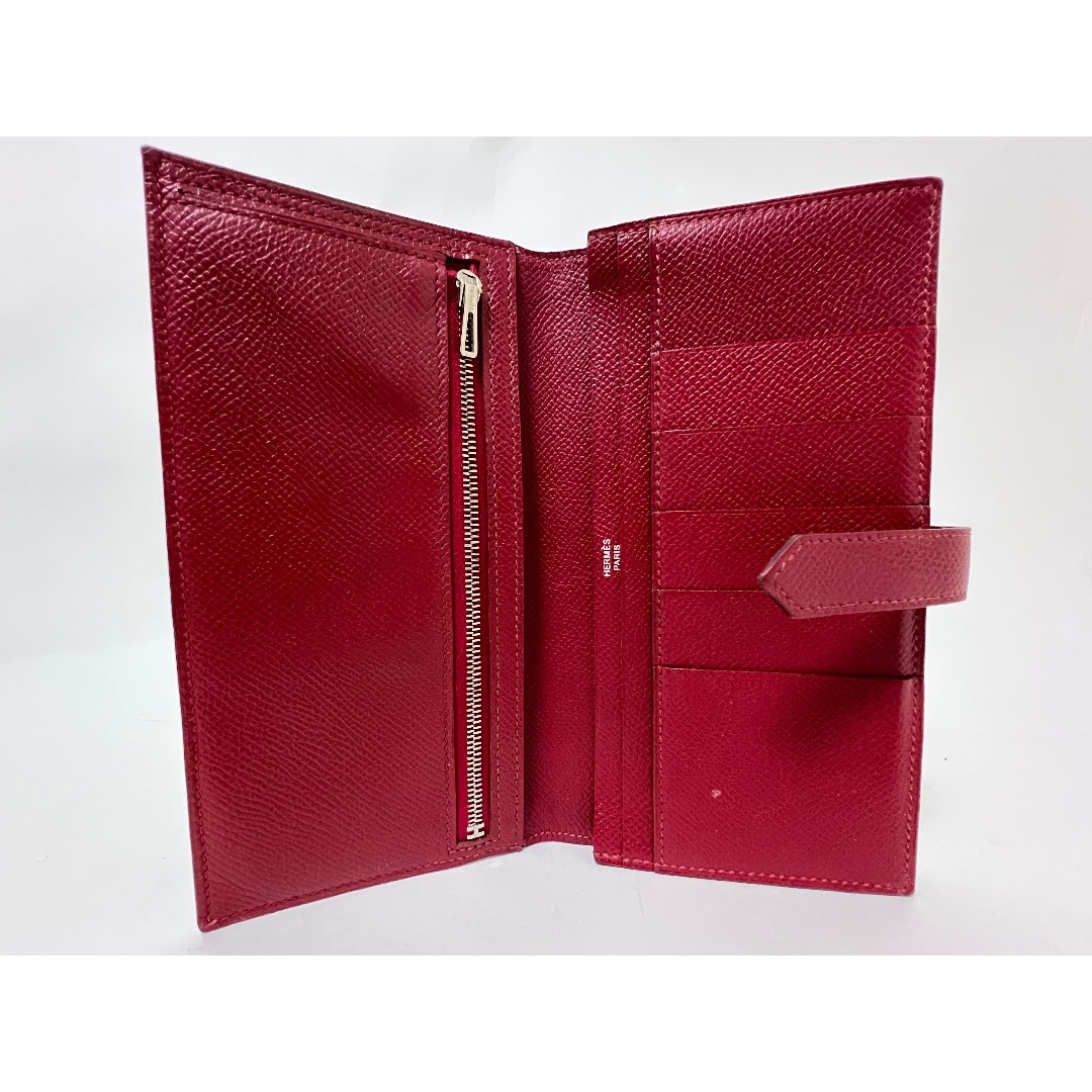 HERMES - HERMES エルメス ベアンスフレ 長財布 マチあり HERMES - HERMES エルメス ベアンスフレ 長財布 マチあり