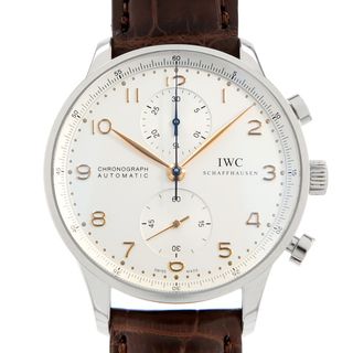 インターナショナルウォッチカンパニー(IWC)のIWC ポルトギーゼ クロノグラフ IW371445 メンズ 中古 腕時計(腕時計(アナログ))